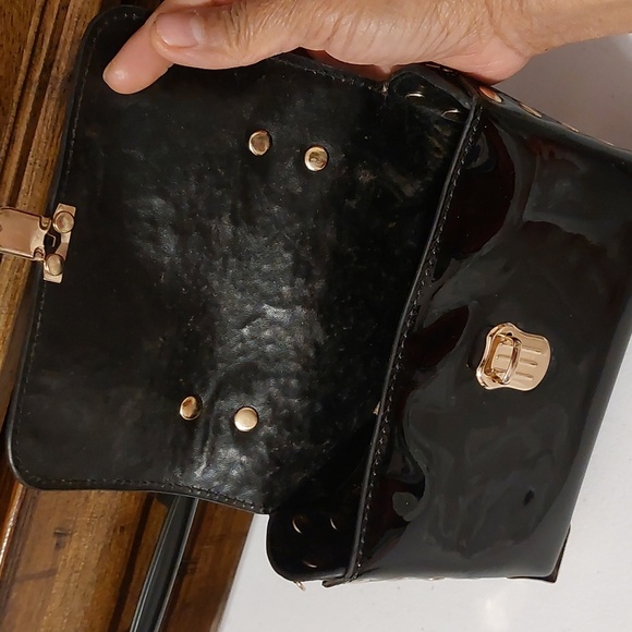 SOON Black Mini Satchel Bag - Picture 7 of 8